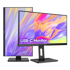 monitor_Q24P2C QHD USB-C 75 프리싱크 높낮이 무결점